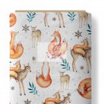 Őz és róka -  bolyhos hátuljú szabadidő anyag 