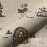 A kisegér karácsonya - dekor vászon