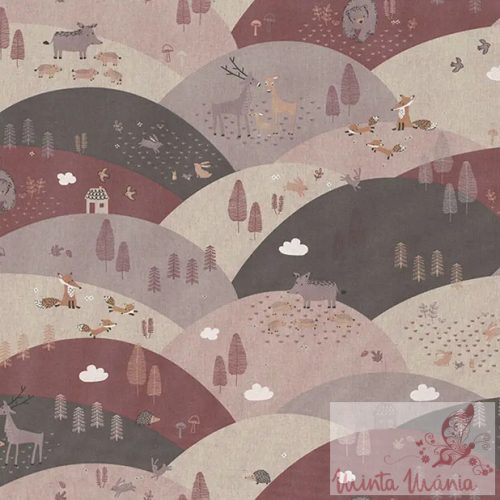 Állatkák -  dekor vászon