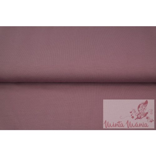 Füstös sötét rózsaszín pamut jersey