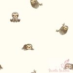 Pindur lajhár - mintás pamut jersey