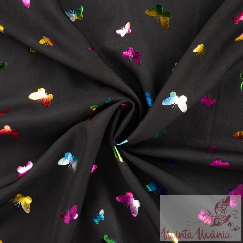 Pillangók - fólianyomott softshell anyag