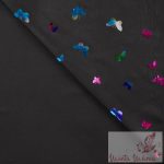 Pillangók - fólianyomott softshell anyag