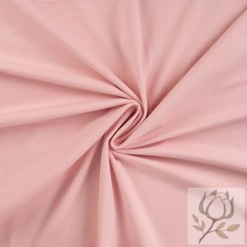 Blushed pink - rózsaszín pamut jersey