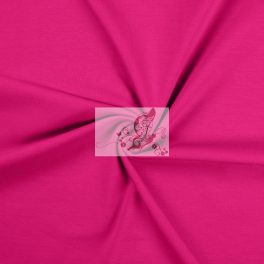 Fukszia pamut jersey