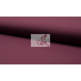 Füstös bordó - egyszínű pamutjersey Füstös bordó - egyszínű pamutjersey