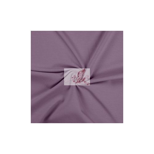Füstös lila - egyszínű pamut jersey