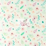 Apró virágok - mintás pamut jersey