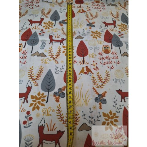 Az erdőben - maradék pamut vászon